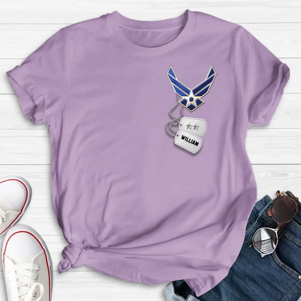 Personalized Army Shirt/Hoodie - Gift Idea For Veteran's Day/Father's Day/Birthday