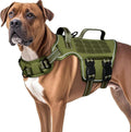 Heavy Duty No-Pull Tactical Dog Harness Molle Vest