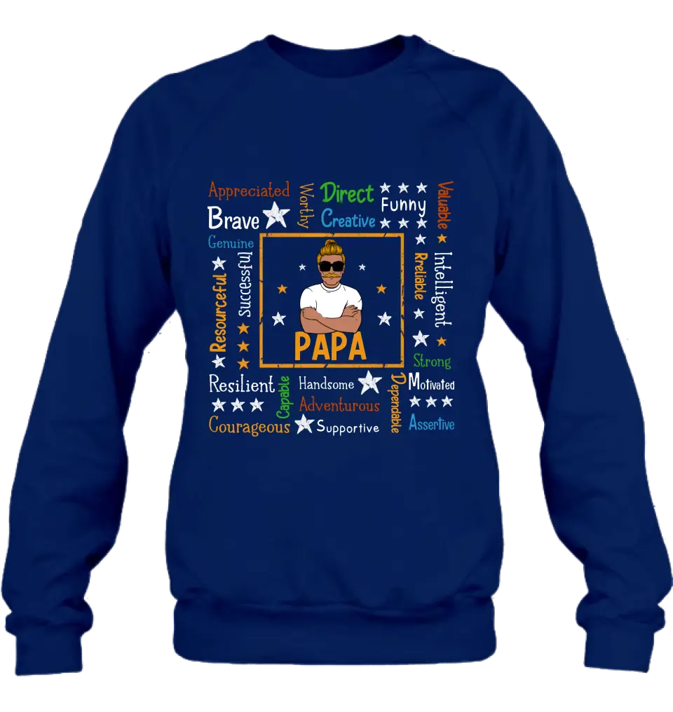 Personalized Daddy Affirmation Shirt/Hoodie - Father's Day Gift Idea For Dad/Grandpa
