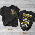 Personalized Veteran AOP Men's T-shirt - Father's Day Gift Idea For Veteran - I Never Dreamed That Someday I Would Be A Grumpy Old Veteran