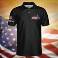 Personalized Veteran All-Over Print Polo Shirt - Memorial Gift Idea For Veteran - Enjoy Your Freedom