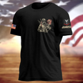 Personalized Veteran All-Over Print T-Shirt - Gift Idea For Veteran - I Didn't Go To Harvard I Went To Fort Jackson