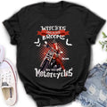 Personalized Biker Shirt/Hoodie - Gift Idea For Halloween - Witches Used To Ride Brooms Now They Ride Motocycles