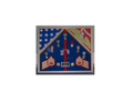 Marine Corps 2 Flag Shadow Box Display Case - 5' x 8' burial flags