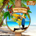 Custom Personalized Tiki Bar Wooden Sign - Gift Idea For Summer/Family Beach Lover