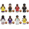 NBA set of 8 Basketball Minifigure Toy Sports Icons 2