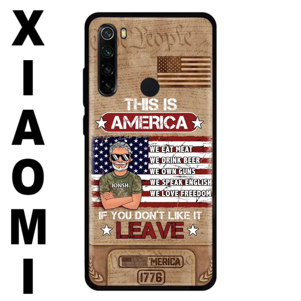 Custom Personalized Veteran Phone Case - Gift Idea For Veteran/ Daughter - This Is America - Case For Xiaomi/ Oppo/ Huawei