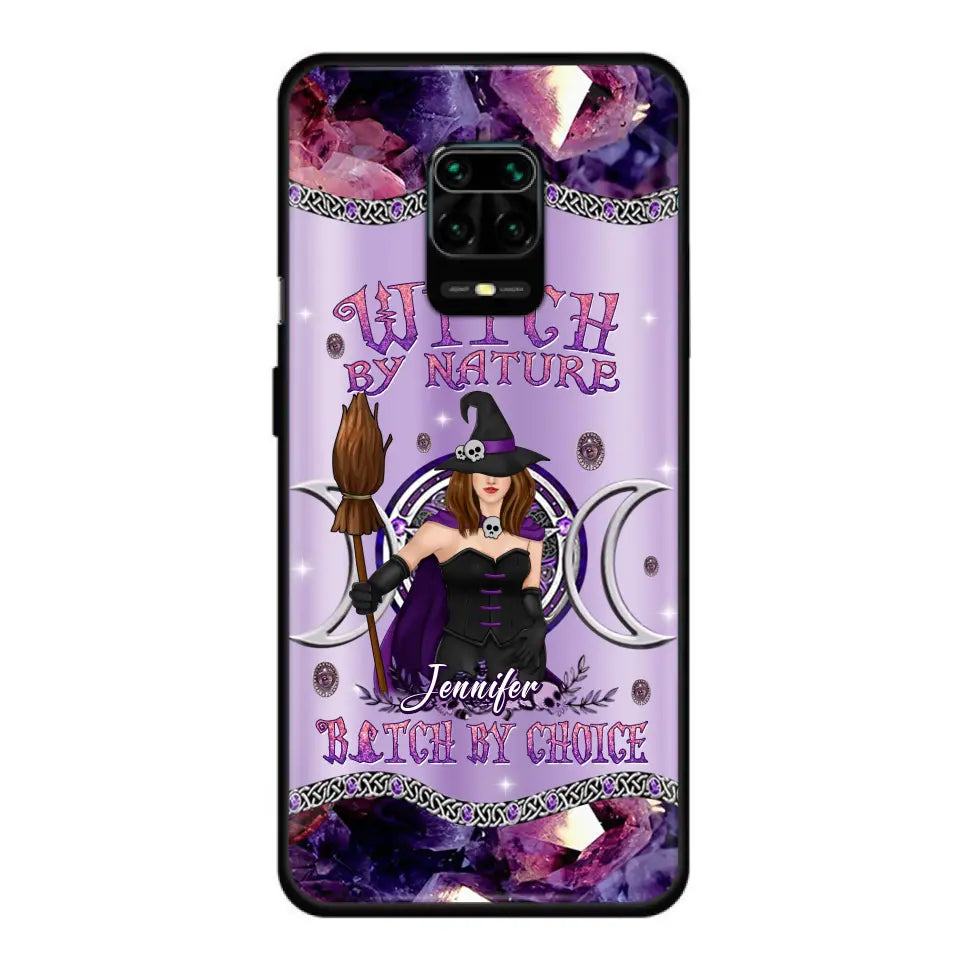 Custom Personalized Sparkling Witch Phone Case - Halloween Gift Idea - Witch By Birth - Case For Xiaomi/ Oppo/ Huawei