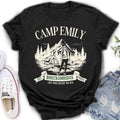 Personalized Camping Vintage T-shirt - Upload Photo - Gift Idea For Camping Lover