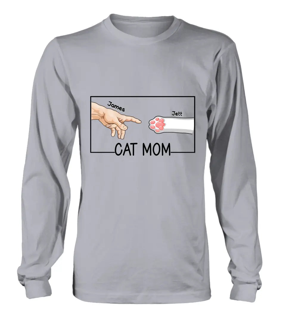 Custom Personalized OCD Cat T-shirt/ Long Sleeve/ Sweatshirt/ Hoodie - Gift Idea For Cat Mom/ Cat Dad