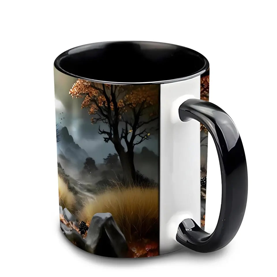 Personalized Witch Vintage Accent Mug - Halloween/Birthday Gift Idea For Yourself, Women, Witch Lovers