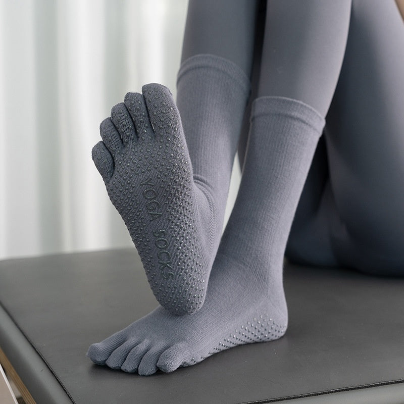Mid-calf Yoga Socks For Women Winter Season
