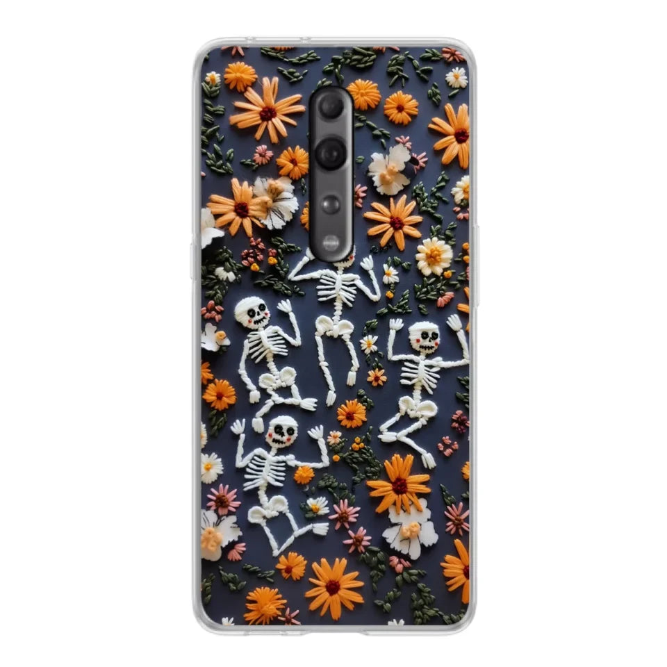 Custom Personalized 3D Skeleton Phone Case - Halloween Gift Idea - Case For Xiaomi/ Oppo/ Huawei