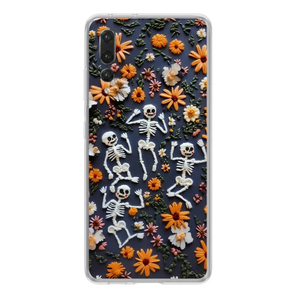 Custom Personalized 3D Skeleton Phone Case - Halloween Gift Idea - Case For Xiaomi/ Oppo/ Huawei