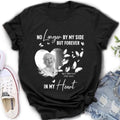 Personalized Memorial Photo Shirt/Hoodie - Memorial Gift Idea for Loss Mom/Dad - No Longer By My Side But Forever In My Heart