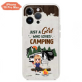 Custom Personalized Camping Girl Phone Case - Gift Idea For Camping Lover/ Mother's Day Gift - Just A Girl Who Loves Camping - Case For iPhone And Samsung