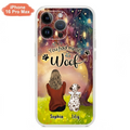 Custom Personalized Memorial Dog Mom Phone Case - Upto 3 Dogs - Memorial Gift Idea for Dog Lovers - You Had Me At Woof
