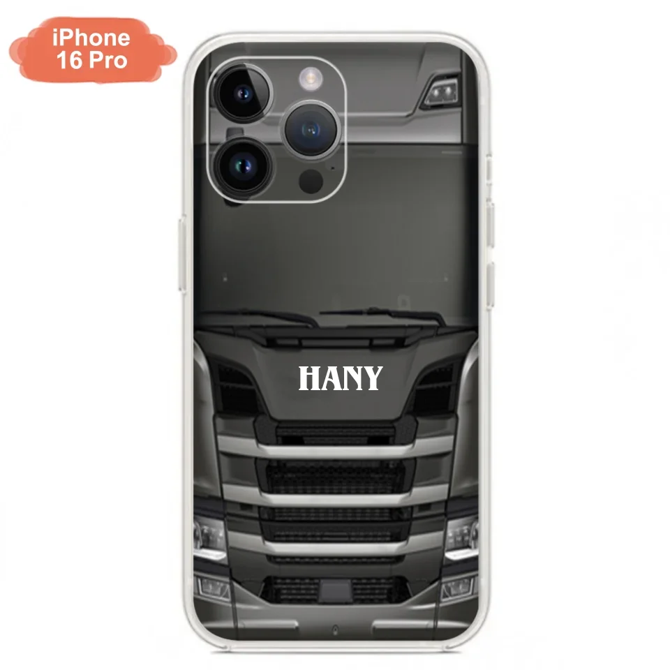 Personalized Heavy Truck Phone Case - Gift Idea For Truckers - Case For iPhone, Samsung and Xiaomi - PGS2ML