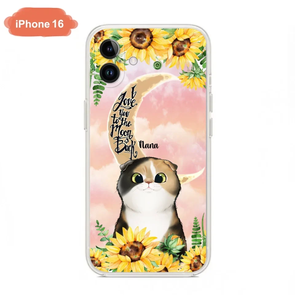 Custom Personalized Cat Phone Case - Best Gift Idea For Cat Lovers With Upto 7 Cats - Case For iPhone, Samsung and Xiaomi