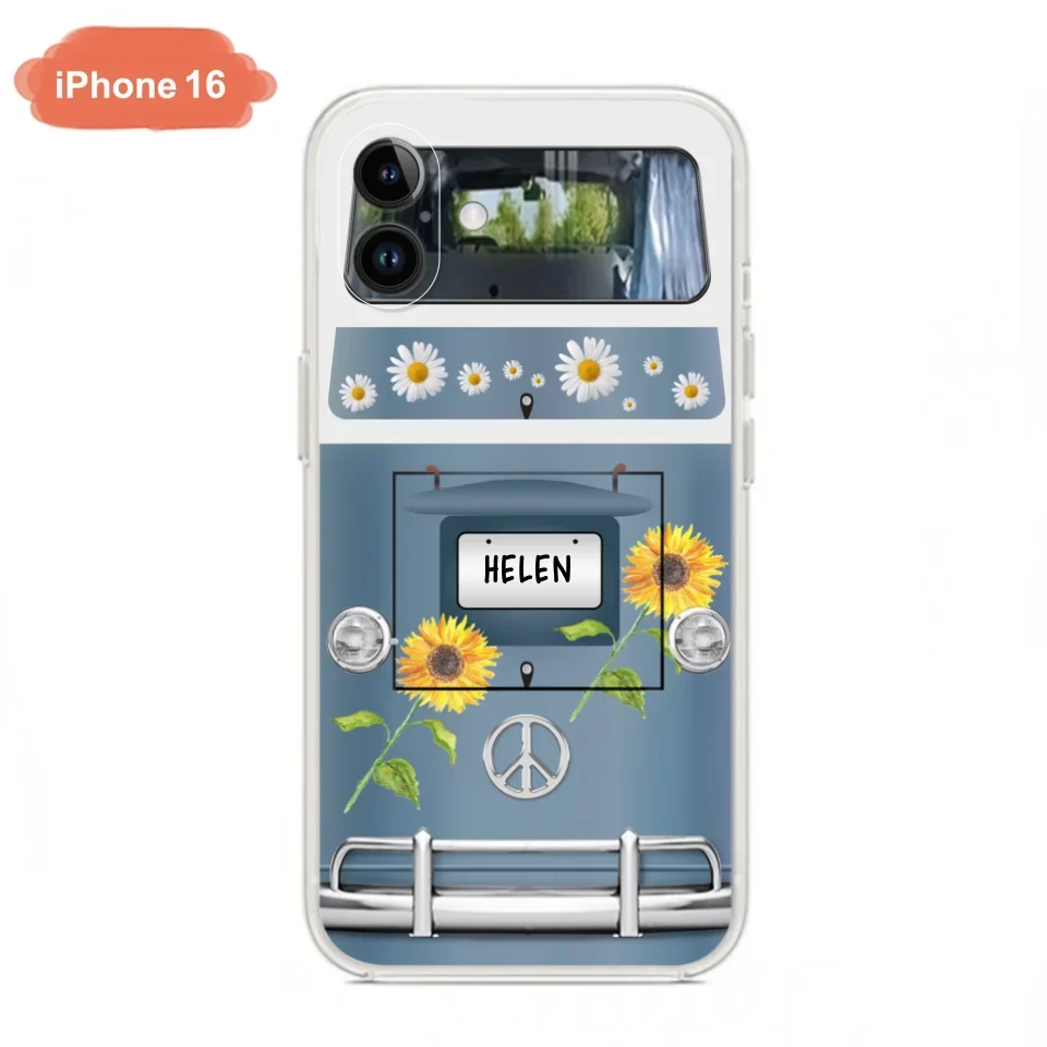 Custom Personalized Camper Van Phone Case - iPhone, Samsung and Xiaomi Phone Case - 8FA7PO