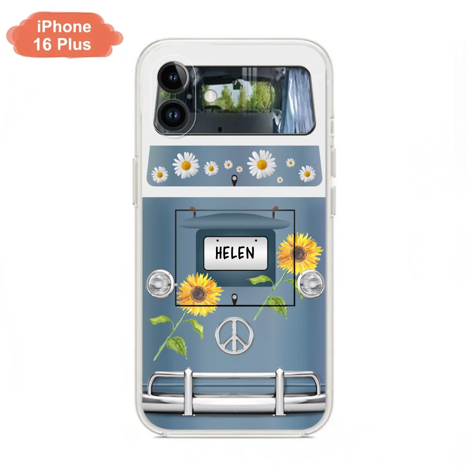 Custom Personalized Camper Van Phone Case - iPhone, Samsung and Xiaomi Phone Case - 8FA7PO