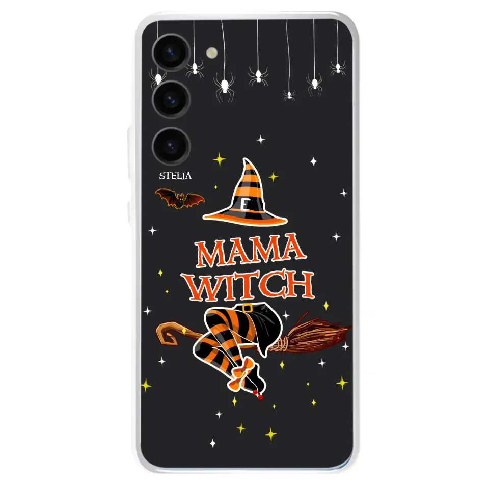 Custom Personalized Halloween Bat Phone Case - Upto 6 Bats - Case For iPhone And Samsung