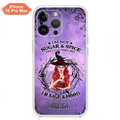 Custom Personalized Witch Phone Case - Best Halloween Gift Idea - I'm Not Sugar And Spice - Case For iPhone And Samsung - DFESX1