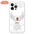 Personalized Pet Phone Case - Upload Photo -Memorial Gift Idea for Dog/Cat Lovers - In Our Hearts You Will Always Stay - Case for iPhone/Samsung