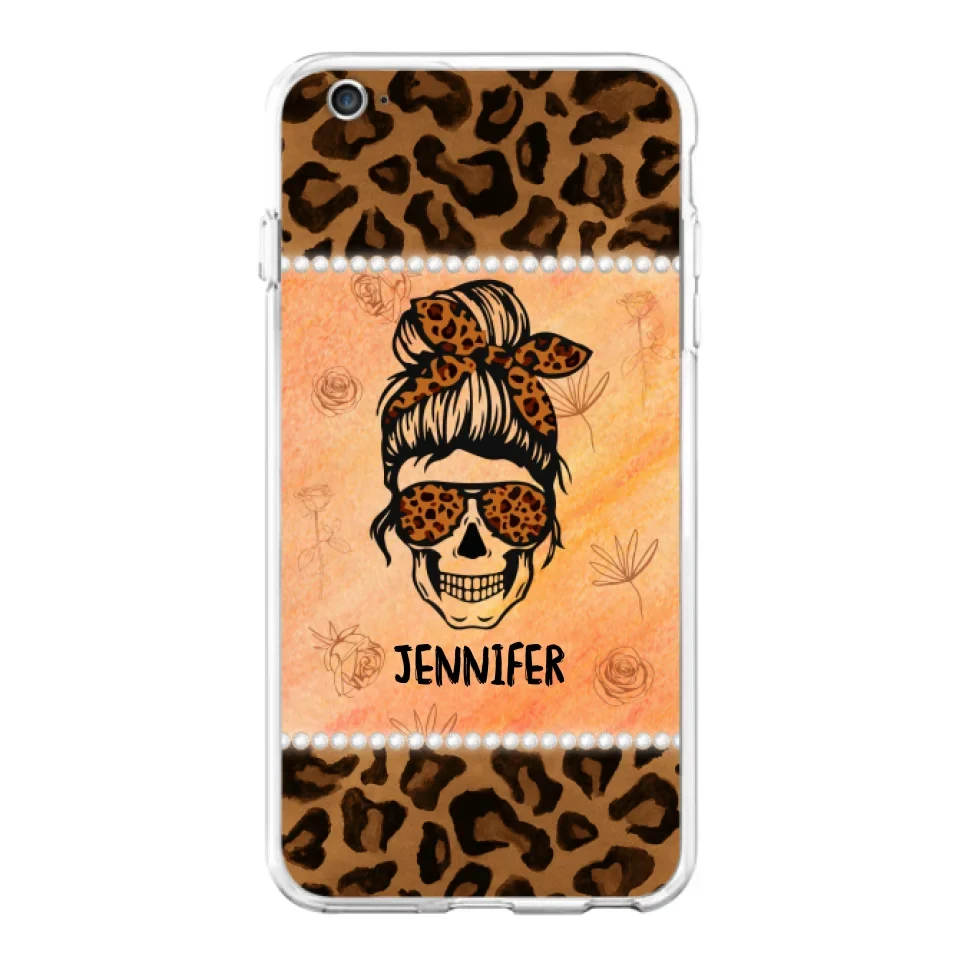 Custom Personalized Skull Phone Case - Phone Case For iPhone, Samsung and Xiaomi