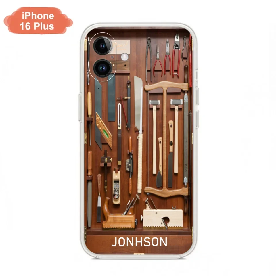Custom Personalized Carpenter Toolbox Phone Case - Case For iPhone, Samsung And Xiaomi - J59VWE