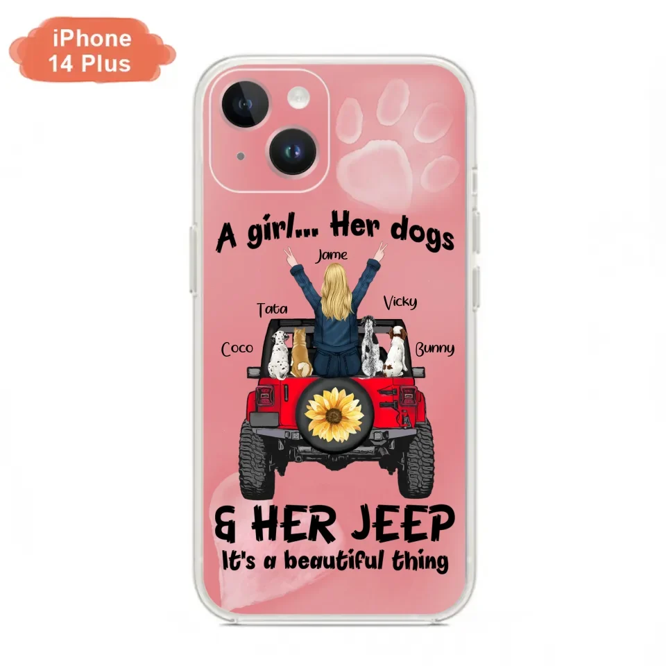 Personalized Dog Mom & Off-road Phone case - Case For Iphone and Samsung - 2OTN07