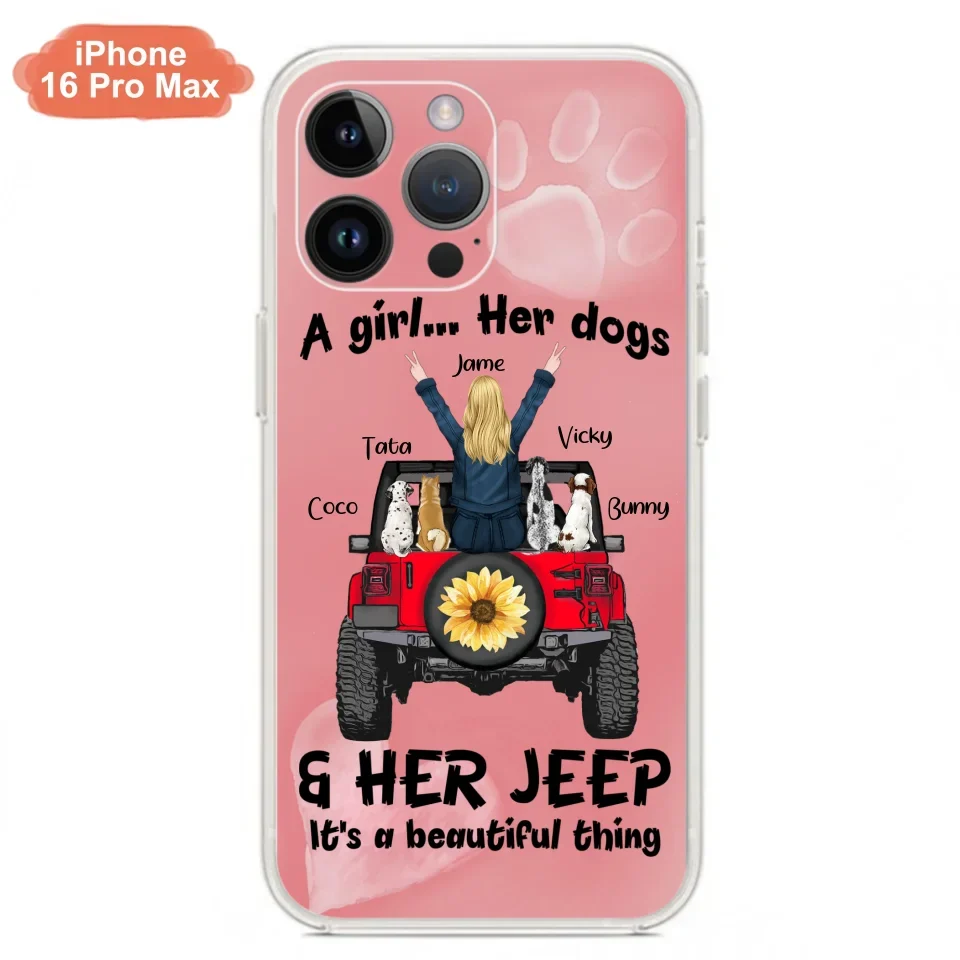 Personalized Dog Mom & Off-road Phone case - Case For Iphone and Samsung - 2OTN07
