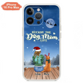 Personalized Christmas Dog Mom Phone Case - Up to 5 Dogs - Gift Idea For Dog Lover/Dog Mom - Rockin' The Dog Mom Life - Case For iPhone And Samsung