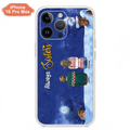 Personalized Christmas Brother & Sister Phone Case - Christmas Gift Idea For Siblings - Up to 12 People - Always Sisters - Case For iPhone And Samsung