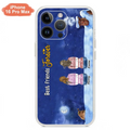 Personalized Christmas Sisters Phone Case - Christmas Gift Idea For Friends/Sisters - Up to 12 People - Best Friends Forever - Case For iPhone And Samsung