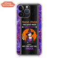 Custom Personalized Witch Phone Case - Halloween Gift Idea For Friends - Hocus Pocus - Case for iPhone & Samsung