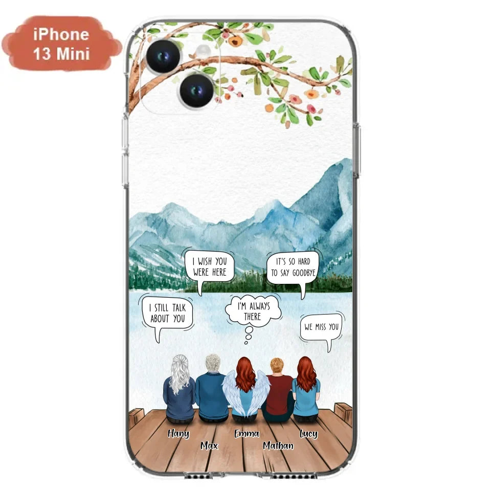 Custom Personalized Memorial Phone Case - Upto 5 People - Best Gift For Family - Case For Iphone & Samsung