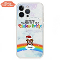 Custom Personalized Memorial Pets At Rainbow Bridge Phone Case - Upto 5 Pets - Memorial Gift For Dog Lovers/Cat Lovers - Wait For Me! I'll Meet You At The Rainbow Bridge - For iPhone And Samsung Phone Case