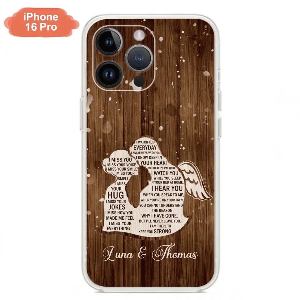 Custom Personalized I Miss Your Voice Memorial Phone Case - Memorial Gift Idea For Couple - Case For iPhone And Samsung