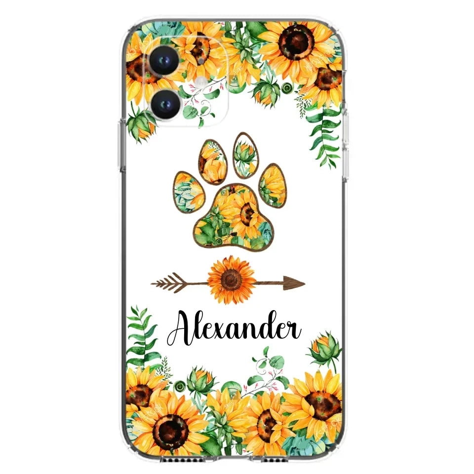 Custom Personalized Pet Lovers Phone Case - Best Gift For Dog/Cat Lover - Case For Iphone and Samsung - 88AM4E