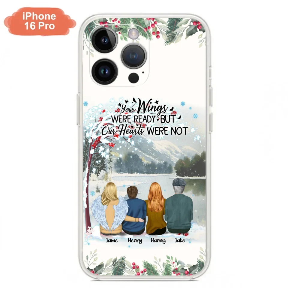 Custom Personalized Family Phone Case - Best Gift For Family - I Know Heaven Is A Beautiful Place Because They Have My Dad - Case For Iphone/Samsung
