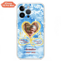 Custom Personalized Memorial Photo Phone Case - Memorial Gift Idea For Mother's Day/Father's Day - Always On My Mind Forever In My Heart - Case for iPhone/Samsung