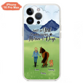 Personalized Horse & Dog Phone Case - Gift Idea For Horse/Dog Lovers With Up To 2 Horses And 4 Dogs - Just A Girl Who Loves Horses & Dogs - Cases For iPhone & Samsung