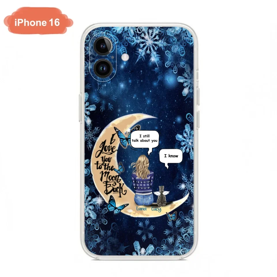 Custom Personalized Pet Mom Conversation Phone Case - Woman With Upto 4 Pets - Gift For Dog/ Cat Lover - Case For iPhone And Samsung