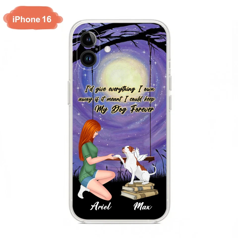 Custom Personalized Dog Mom Phone Case - Gift Idea For Dog Mom/ Dog Lover - When I Needed A Hand I Found Your Paw - Case For iPhone And Samsung