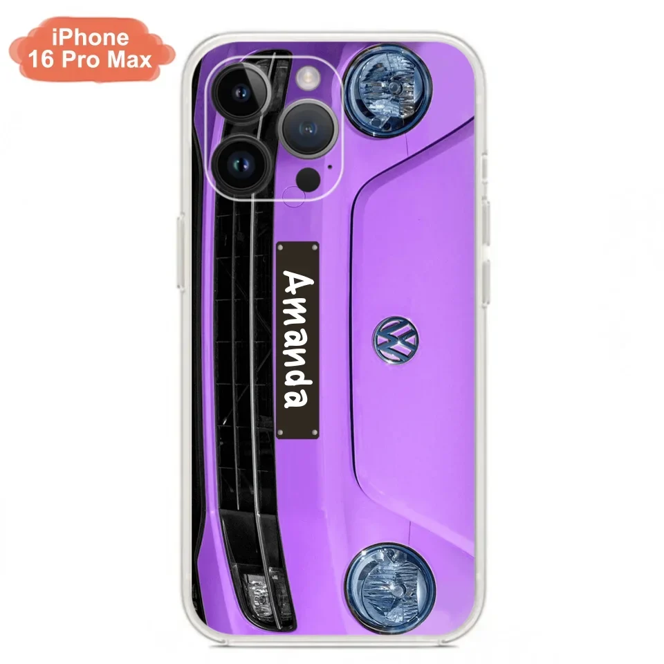 Custom Personalized VW Phone Case - Best Gift For Car Lovers - Case For Iphone/Samsung