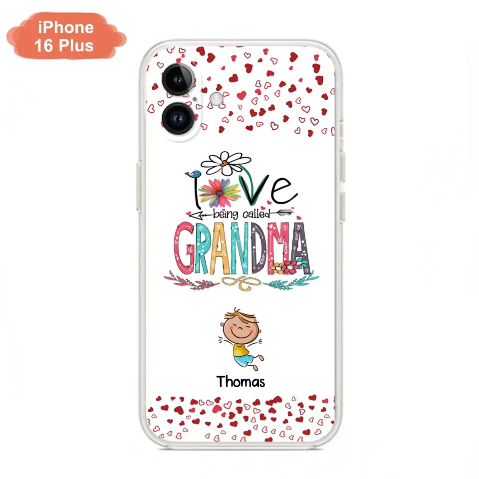 Custom Personalized Blessed To Be Called Nana Phone Case - Upto 5 Kids - Gift Idea For Nana/ Mama/Kids - Case For iPhone And Samsung