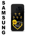 Custom Personalized Grandma Butterfly Phone Case For iPhone and Samsung - Gift Idea For Grandma - Blessed To Be Called Grandma