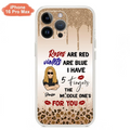 Custom Personalized iPhone and Samsung Case - Gift For Birthday/ Friends - Rose Are Red, Violets Are Blue