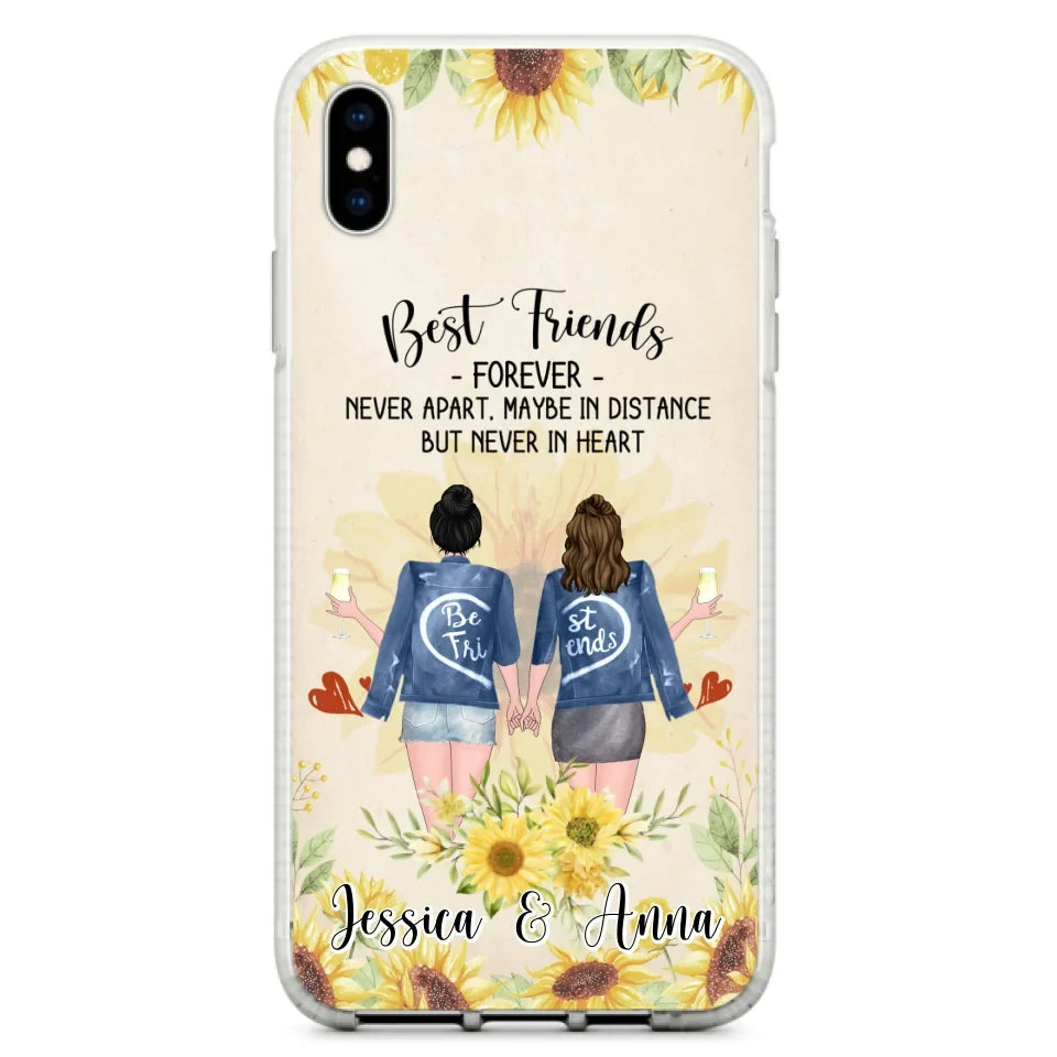 Custom Personalized Friends Phone Case - Upto 4 Besties - Gift Idea For Best Friends - Best Friends Forever - Case for iPhone/Samsung
